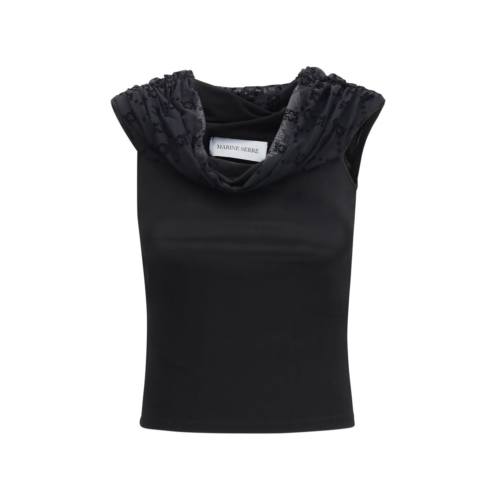 Camicia Marine Serre in Viscosa Nera