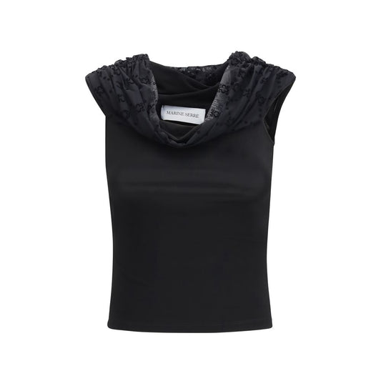 Camicia Marine Serre in Viscosa Nera