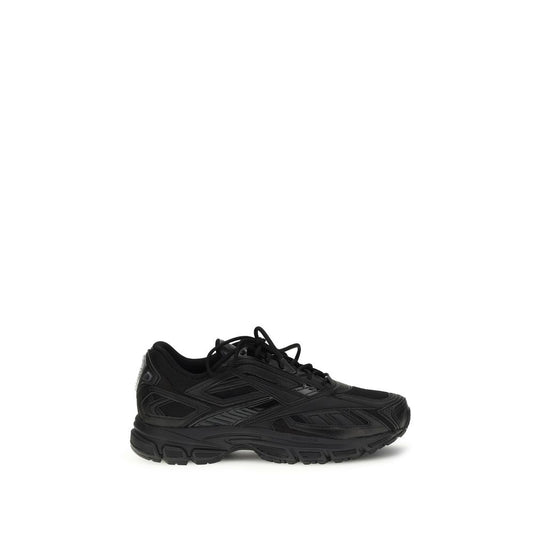 Sneakers sportive Reebok nere in polietilene