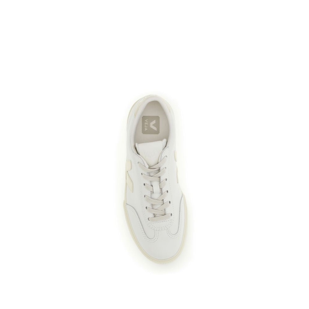 Sneakers basse Veja in pelle di vitello bianca Bos Taurus