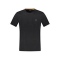 T-shirt da uomo in cotone nero Hugo Boss