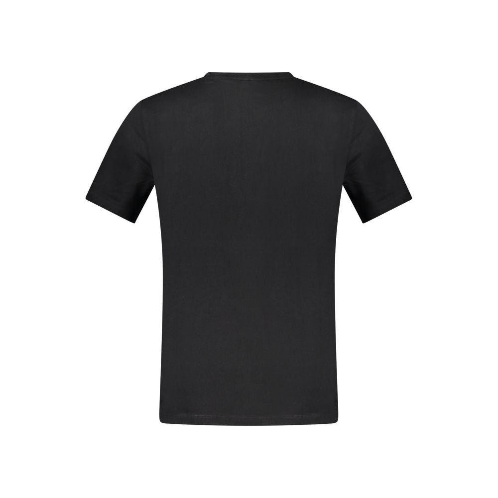 T-shirt da uomo in cotone nero Hugo Boss