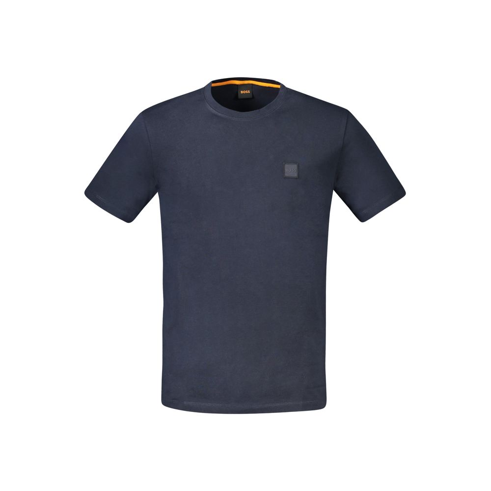 T-Shirt Uomo Hugo Boss in Cotone Blu