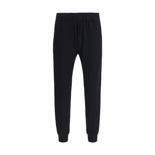 Pantaloni sportivi Prada neri in nylon