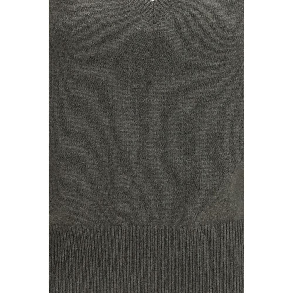 Pull en cachemire bicolore SA SU PHI