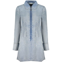 Desigual Azzurro Lyocell Women Dress