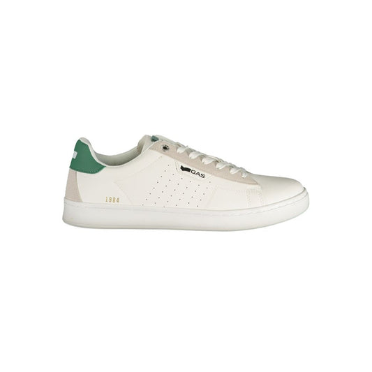 Sneaker da uomo in poliuretano Gas White