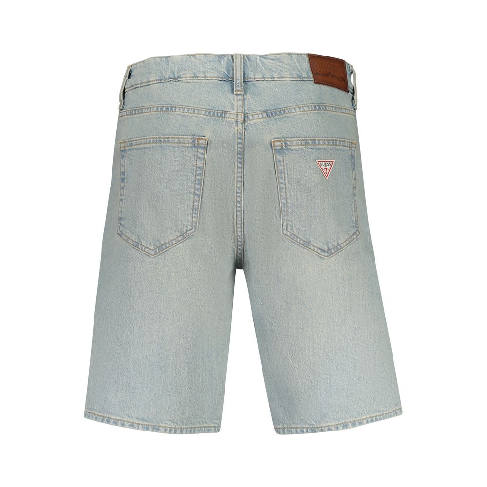 Short Bermuda en coton Azzurro Guess pour homme