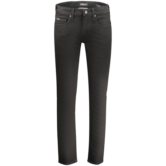Guess Jeans Jeans da uomo neri in cotone