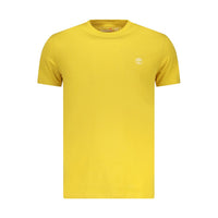 Timberland Yellow Cotton Mens T-Shirt