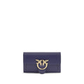 Portefeuille PINKO en cuir de veau bleu Bos Taurus