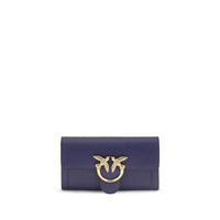 Portefeuille PINKO en cuir de veau bleu Bos Taurus