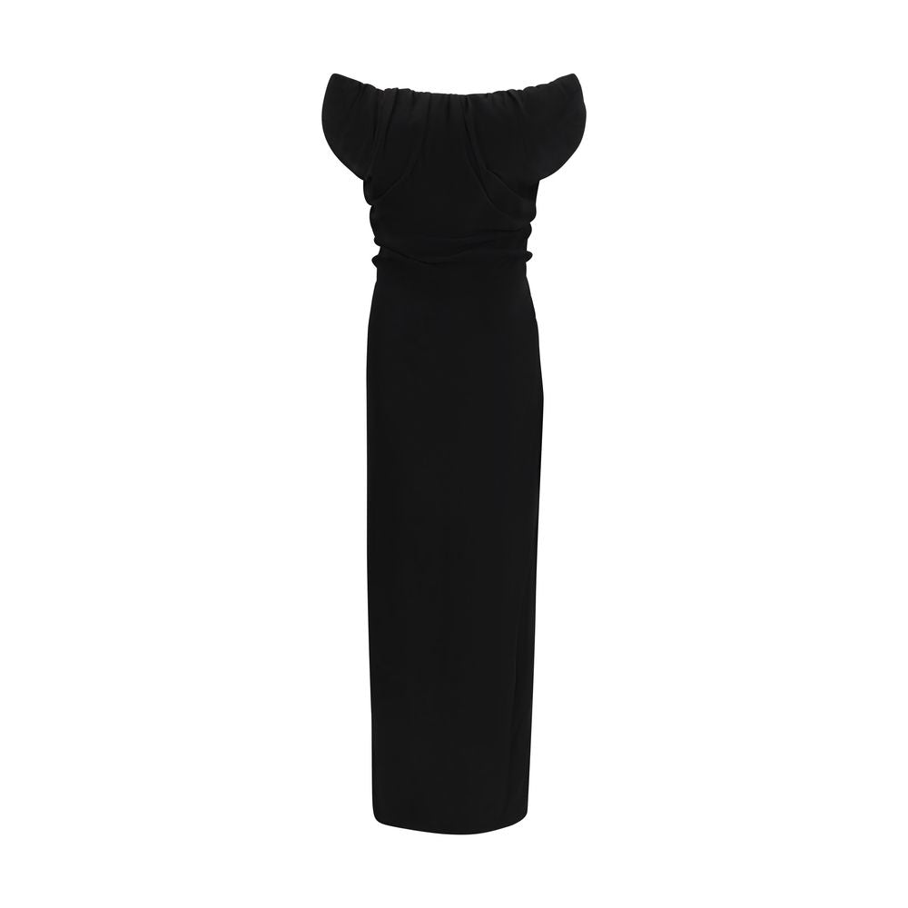 Robe de cocktail Vivienne Westwood noire en viscose