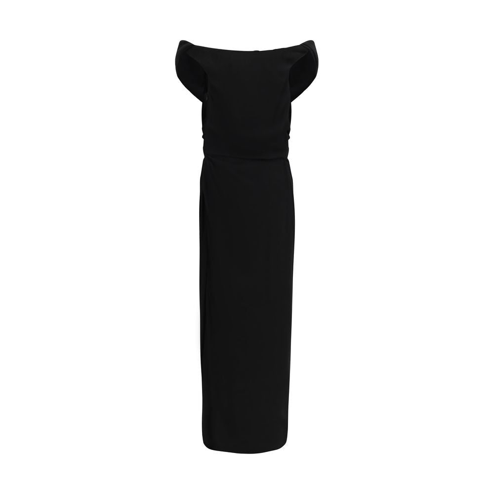 Robe de cocktail Vivienne Westwood noire en viscose