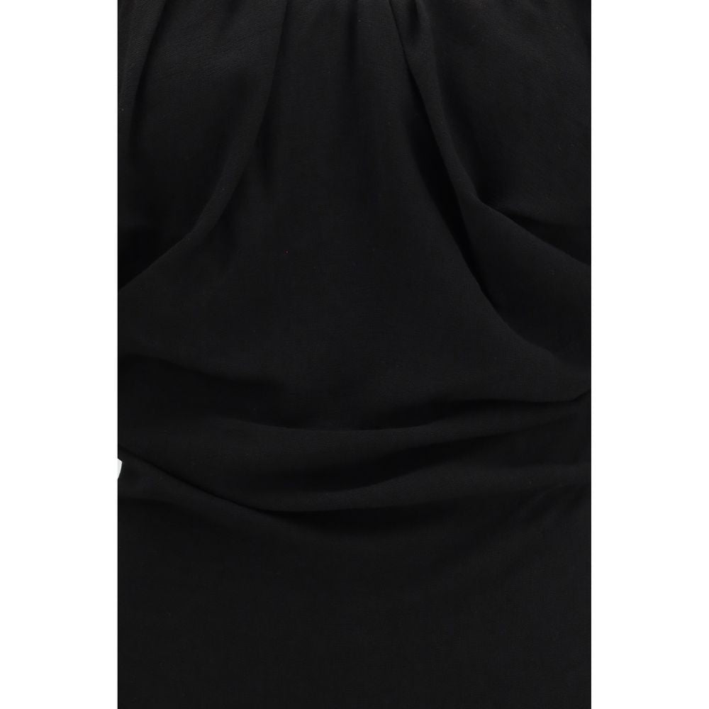 Robe de cocktail Vivienne Westwood noire en viscose