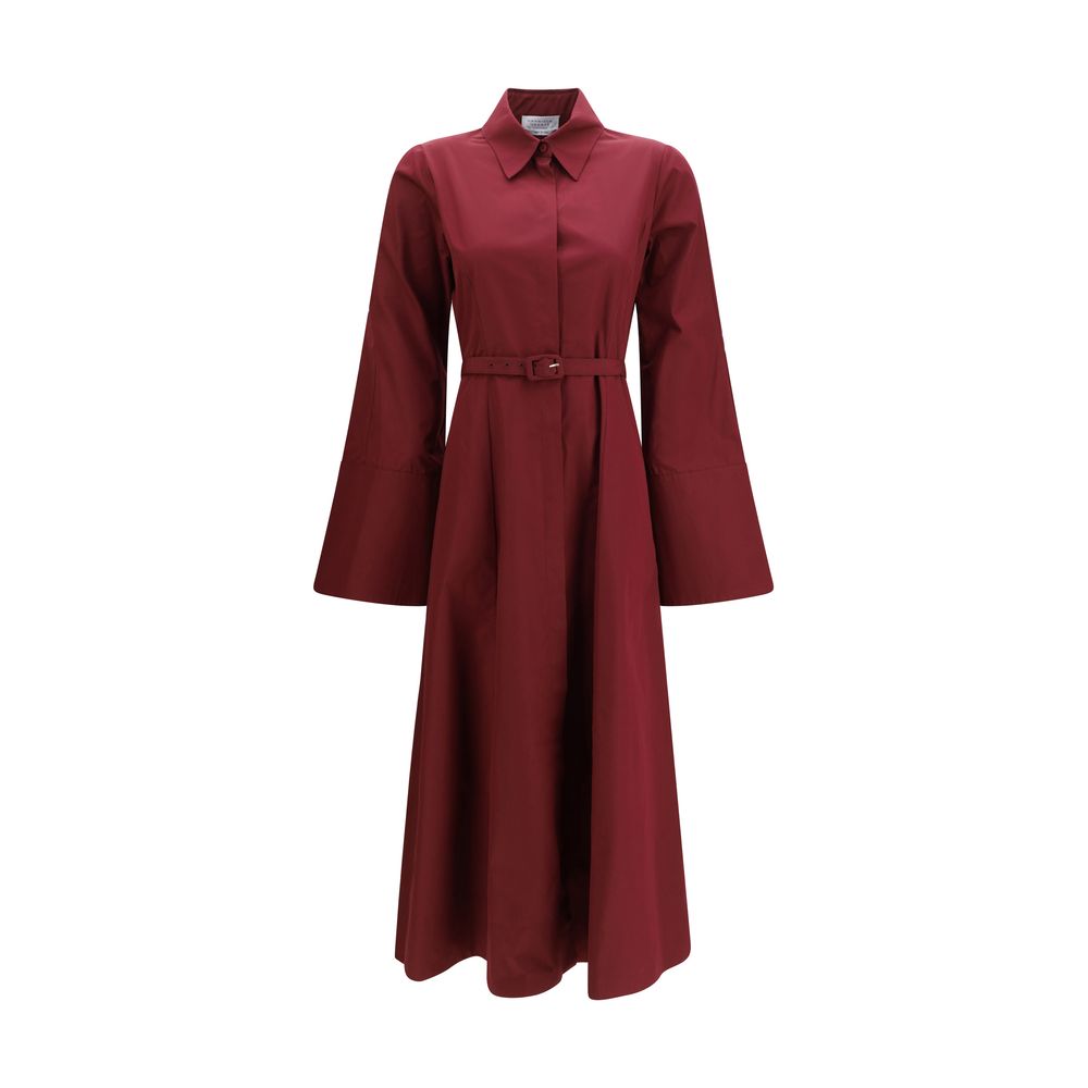 Robe décontractée Gabriela Hearst Bordeaux en coton