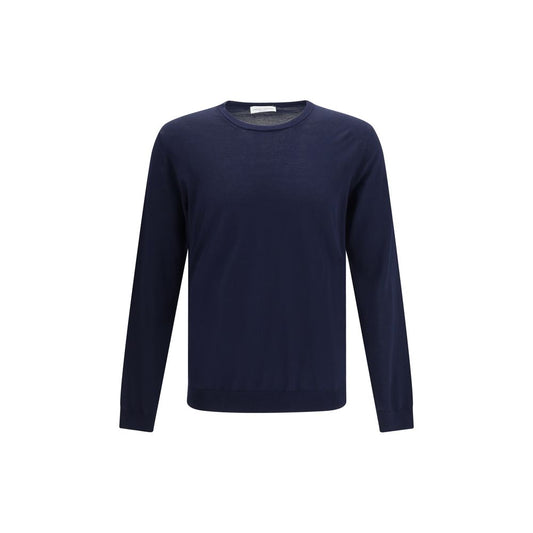 Sweat-shirt Roberto Collina en coton bleu