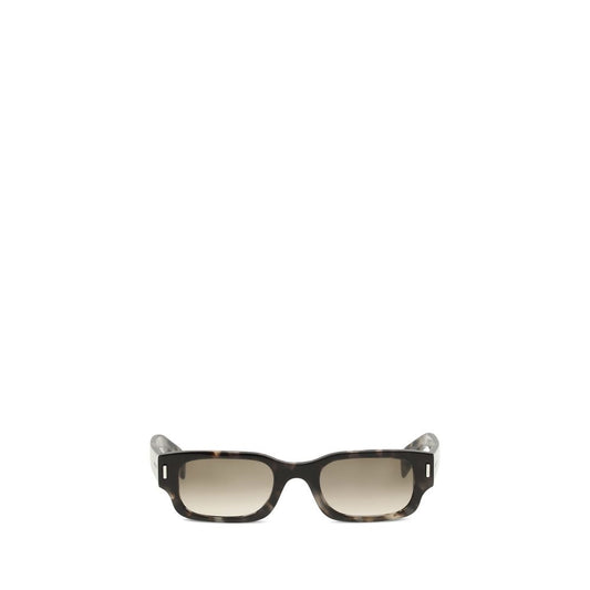 Occhiali da Sole Alexander McQueen Marroni in Acetato