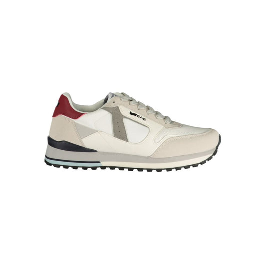 Sneaker da uomo in poliuretano bianco Gas