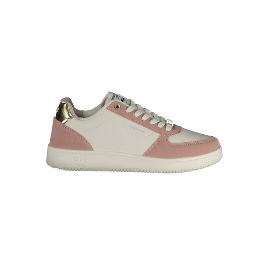 Sneaker da donna in poliuretano bianco Gas