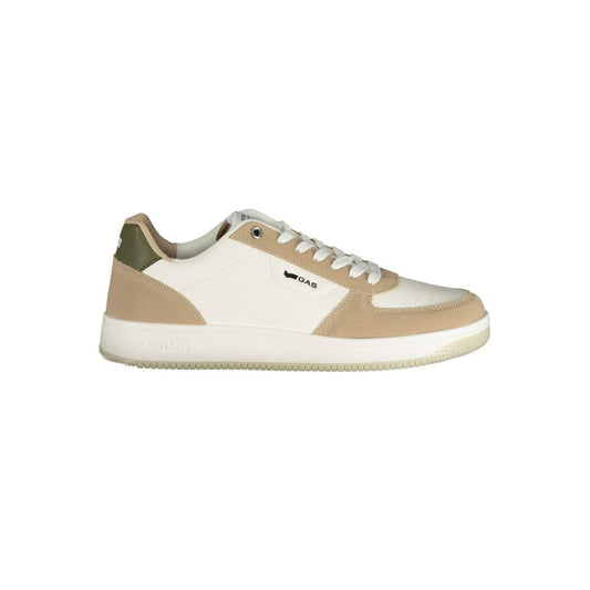 Sneaker Uomo in Poliuretano Gas Bianco