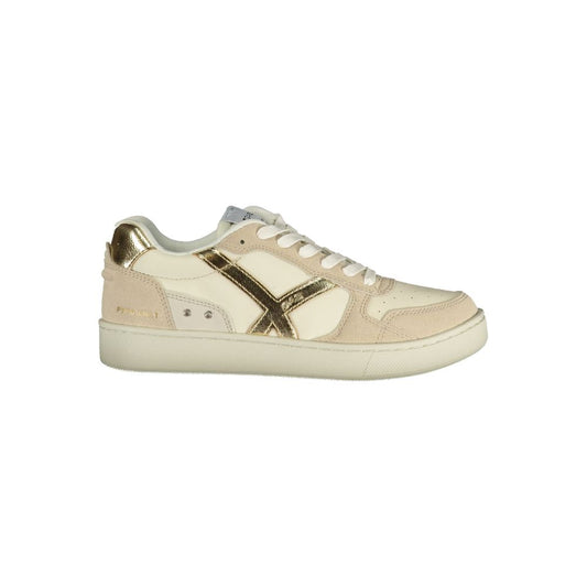 Gas Beige Poliestere Scarpe da ginnastica Donna