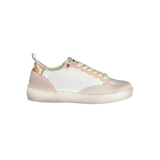 Sneaker Gas Bianco Poliuretano da Donna