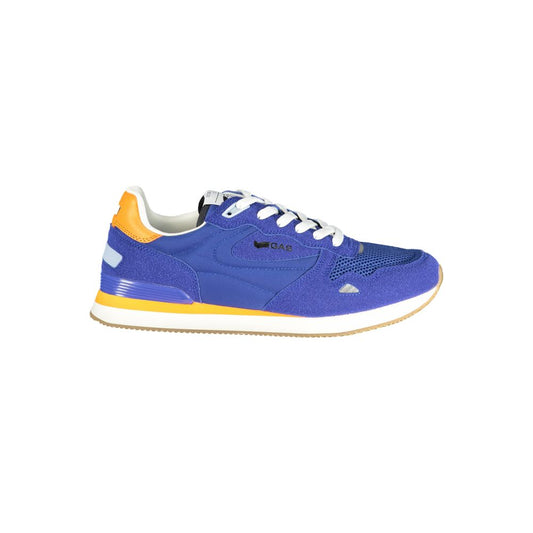Sneakers da uomo in poliuretano Gas blu