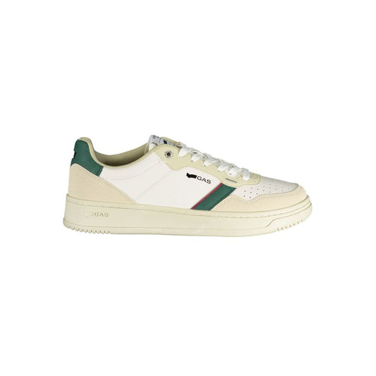 Sneakers da uomo Gas bianche in poliuretano