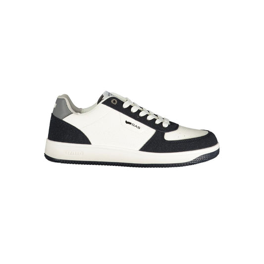 Sneaker Uomo in Poliuretano Gas Bianco