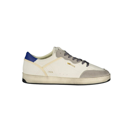 Sneaker da Uomo in Poliuretano Bianco Gas