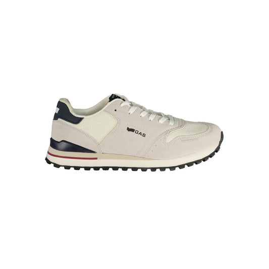 Sneaker Uomo in Poliuretano Gas Bianco