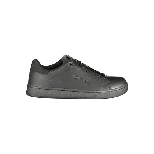 Sneaker da Uomo in Poliuretano Nero Gas