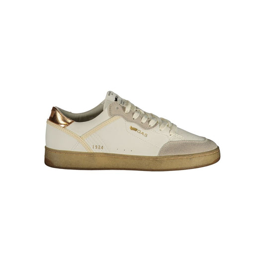 Gas "Sneaker in Poliuretano Bianco da Donna"