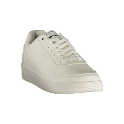 Sneaker Uomo in Poliuretano Gas Bianco