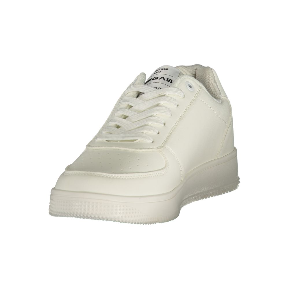 Sneaker Uomo in Poliuretano Gas Bianco