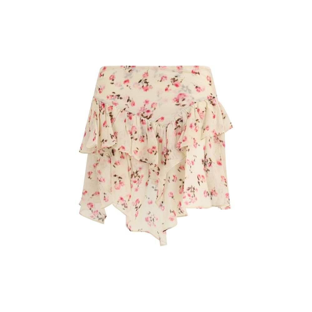 Isabel Marant Étoile Beige Viscose Mini Skirt