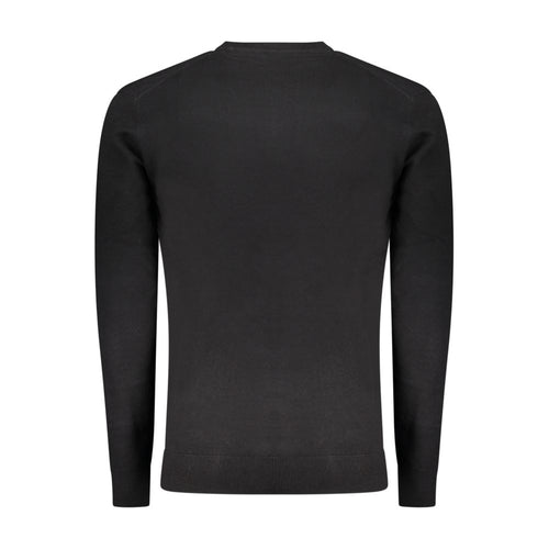 Pull pour homme en coton noir Accademia Militare