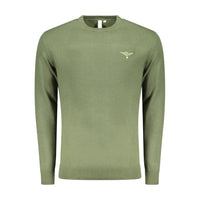 Maglione da Uomo in Cotone Verde Accademia Militare