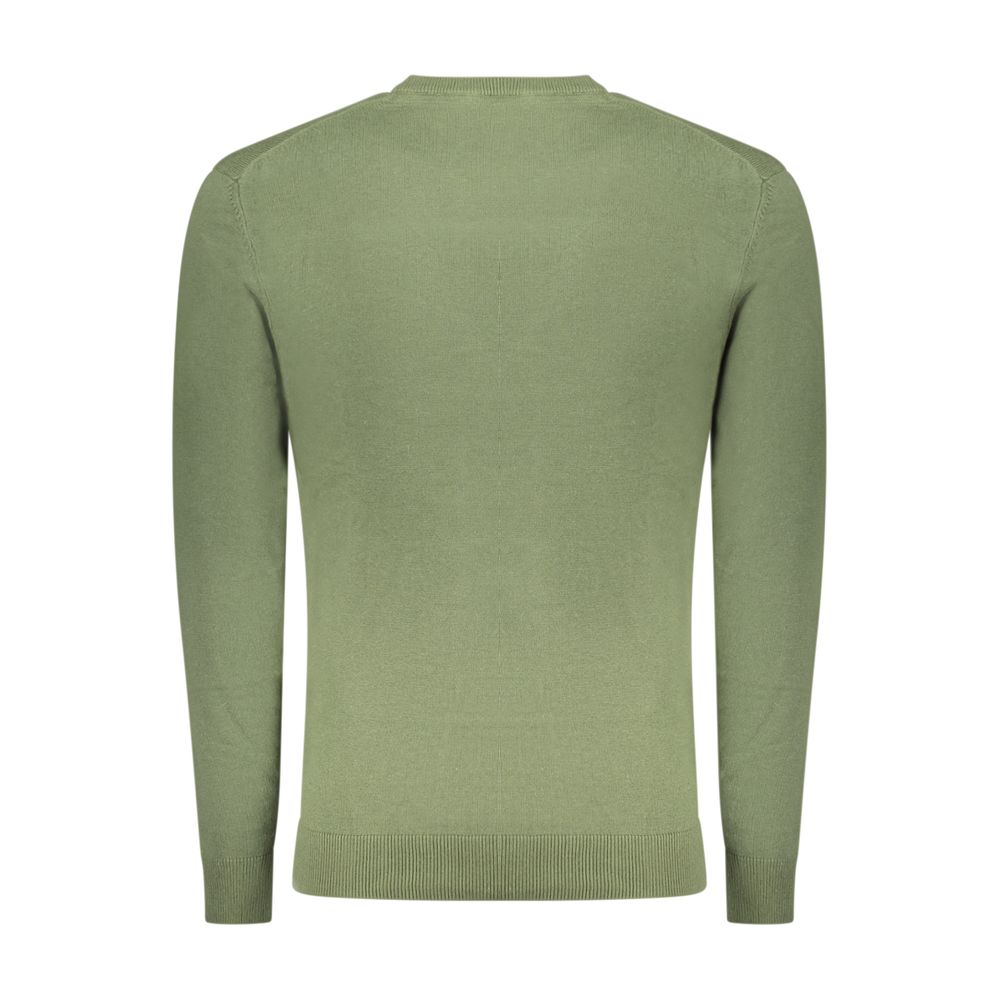 Maglione da Uomo in Cotone Verde Accademia Militare