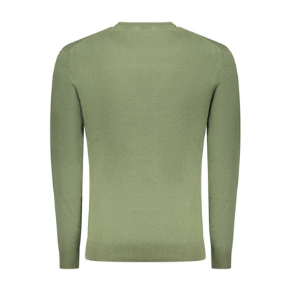 Maglione da Uomo in Cotone Verde Accademia Militare