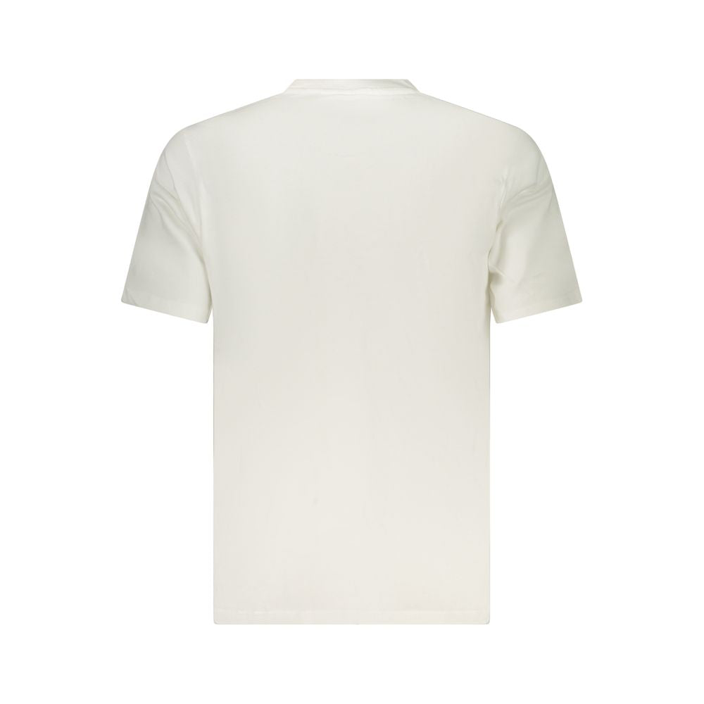 T-shirt da uomo Converse in cotone bianca