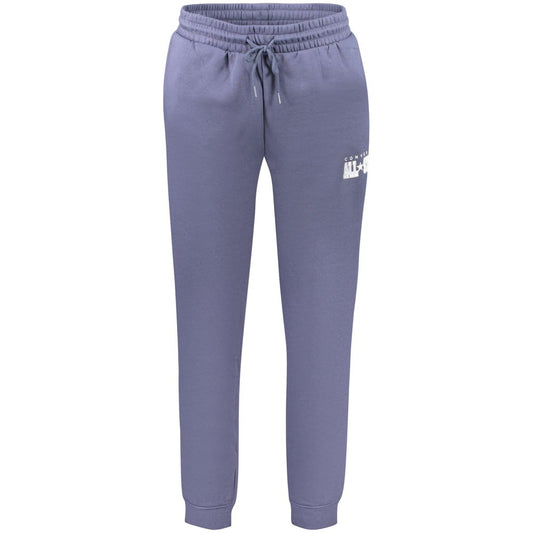 Pantaloni sportivi da uomo Converse in cotone blu