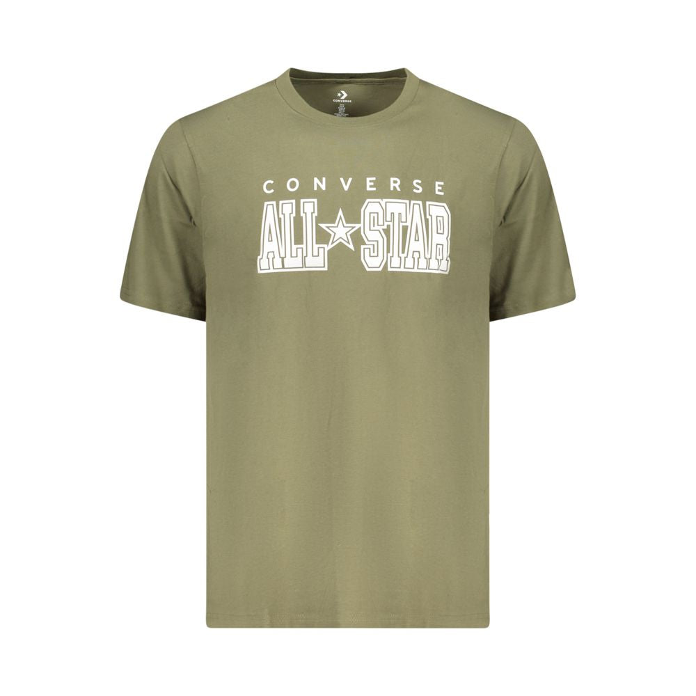 Camicia Converse Verde in Cotone da Uomo
