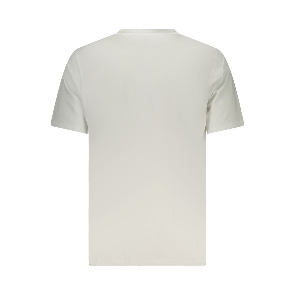 T-shirt da uomo Converse in cotone bianca