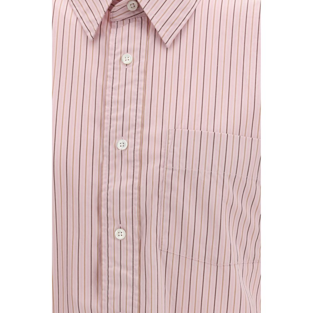 Chemise à motif en coton multicolore tournesol
