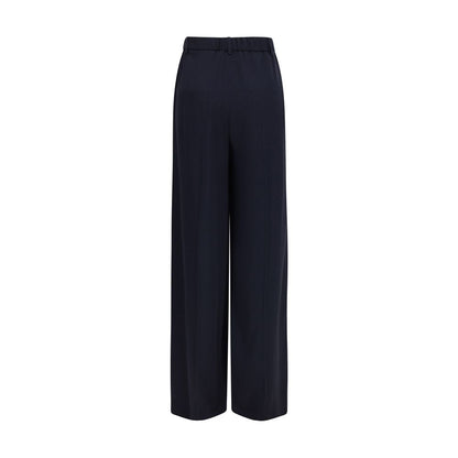 Gucci Blue Viscose Casual Pants