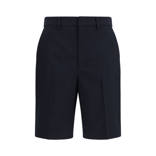 Shorts Bermuda Gucci in cotone nero