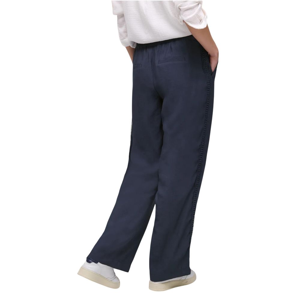 Pantalon décontracté Street One bleu en modal