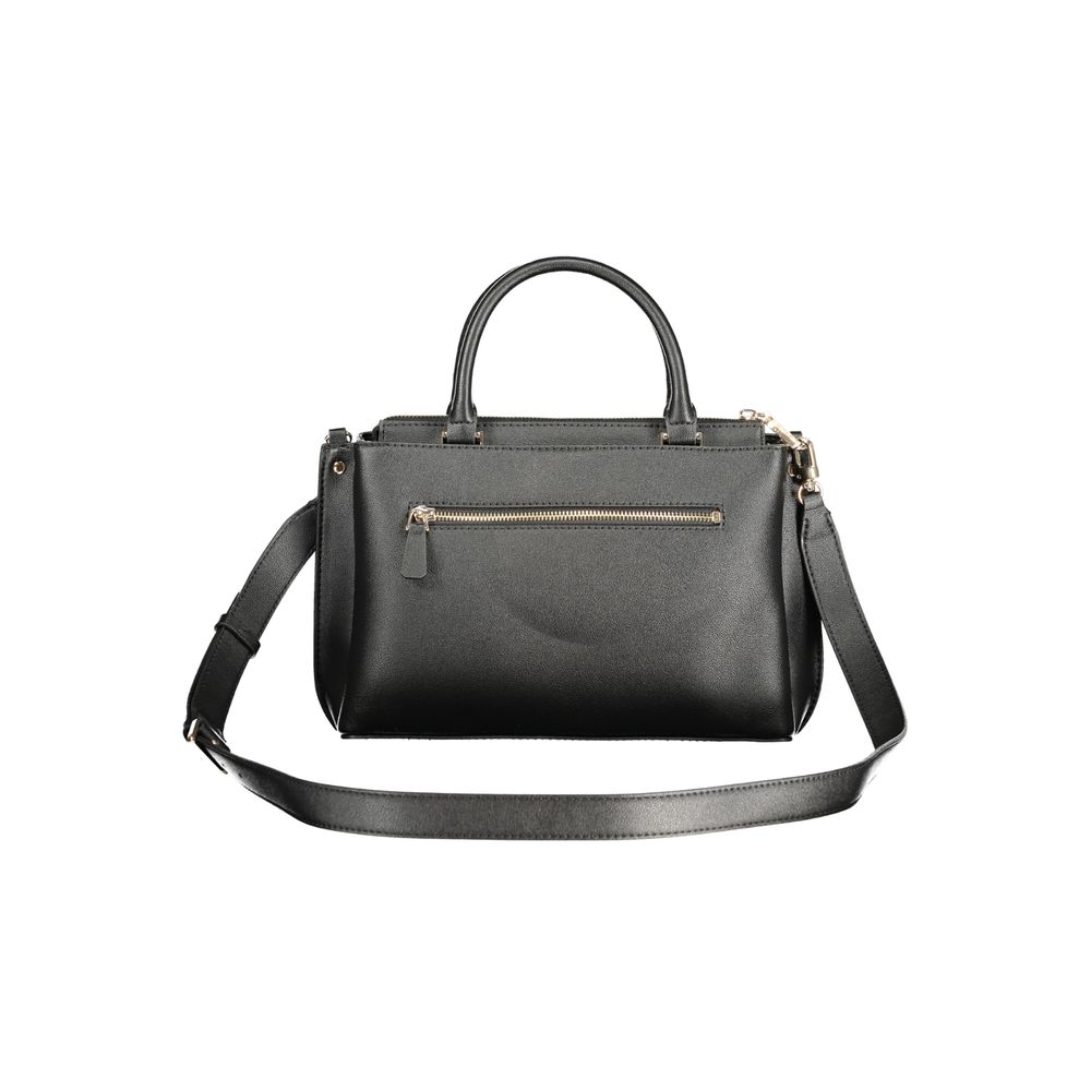 Borsa a mano Guess da donna in poliuretano nero
